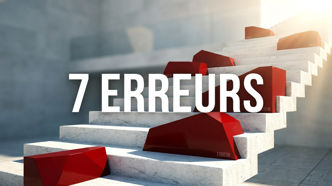 Les 7 erreurs qui freinent la croissance des cabinets de conseil